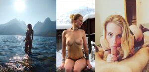 Blonde Amateur Couple Small Tits Photo
