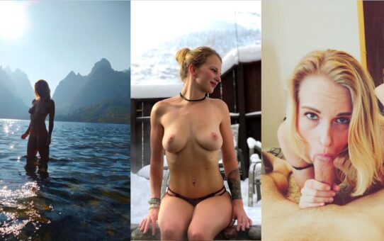 Blonde Amateur Couple Small Tits Photo