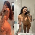 Amateur Brunette Lingerie Mirror Pics with Big Boobs – Softcore Gallery