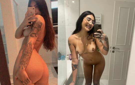 Amateur Brunette Lingerie Mirror Pics with Big Boobs – Softcore Gallery