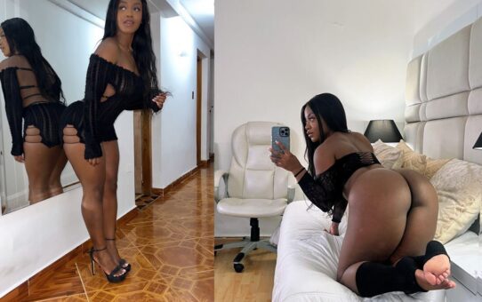 Amateur Brunette Mirror Nude Photos at Home – Softcore Preview