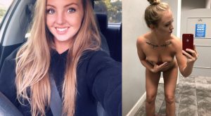 Cute Softcore Amateur Pics in the Mirror