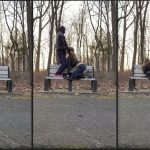 Cute Girl Park Bench Video | Young Amateur Couple (6 Min) Cute girl park bench video
