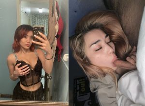 Cute Asian Mirror Photos in Teasing Couple Pics
