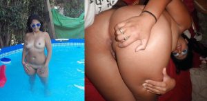 Chubby Wife Extrovert Photos in Couple